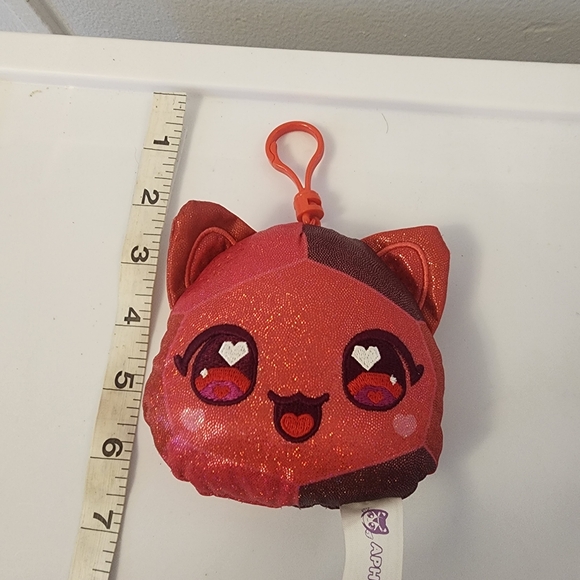 Aphmau MeeMeows Surprise Plush Keychain Bagclip Ruby - Picture 4 of 4